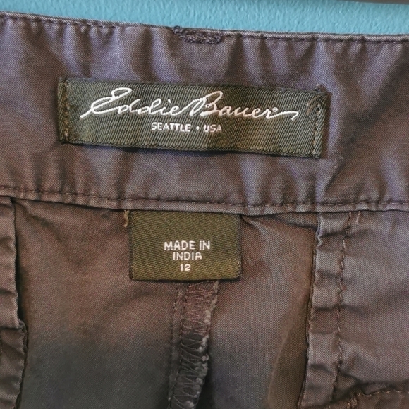 EDDIE Bauer Grey Hiking Cargo Shorts 12 - Picture 5 of 5